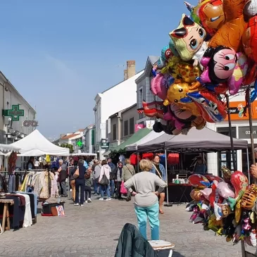 La grande braderie Retrouvez la grande braderie dans les rues du centre-ville de Challans.